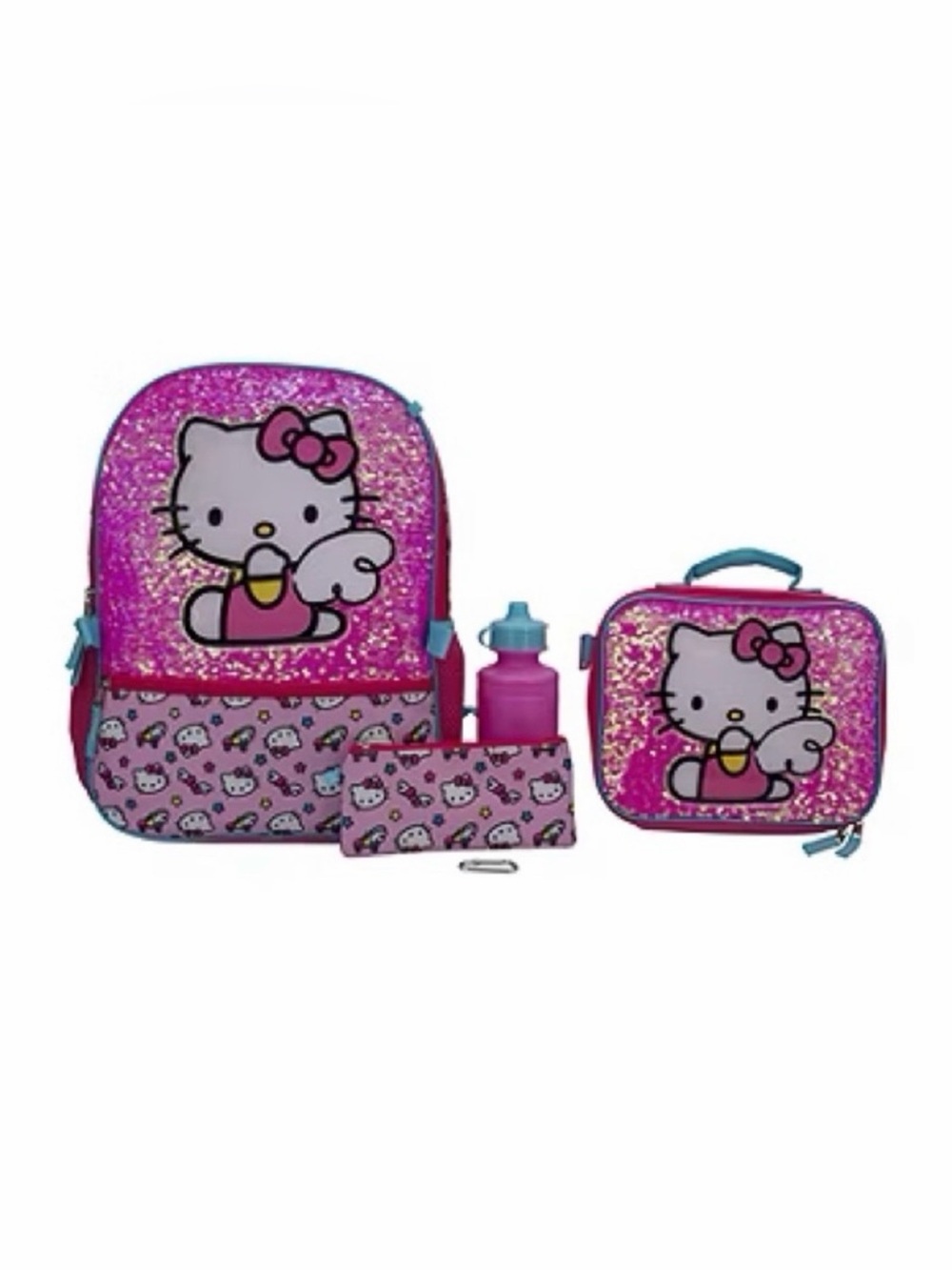 HELLO KITTY by SANRIO Backpack Set with Matching Lunch Bag